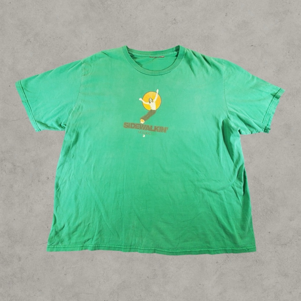 Vintage Mossimo Shirt Mens‎ XL Green Y2K Sidewalkin Surf Rare 2000s 90s Skate